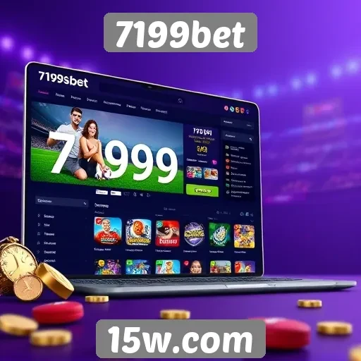 Interface e usabilidade do site 7199bet